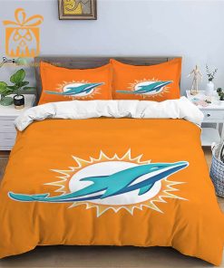 Comfortable Miami Dolphins Football Bedding Set – Soft NFL Bedding Sets for Football Fans