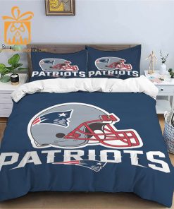 Comfortable New England Patriots Football Bedding Set Soft NFL Bedding Sets for Football Fans