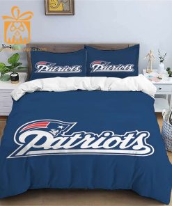 Comfortable New England Patriots Football Bedding Set Soft NFL Bedding Sets for Football Fans 3