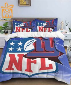 Comfortable New York Giants Football Bedding Set – Soft NFL Bedding Sets for Football Fans