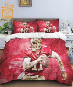 Comfortable San Francisco 49ers Football Bedding Set Soft NFL Bedding Sets for Football Fans 2