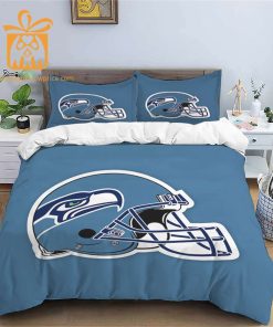 Comfortable Seattle Seahawks Football Bedding Set – Soft NFL Bedding Sets for Football Fans