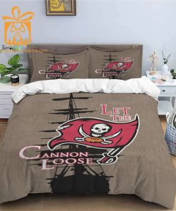 Comfortable Tampa Bay Buccaneers Football Bedding Set – Soft NFL Bedding Sets for Football Fans