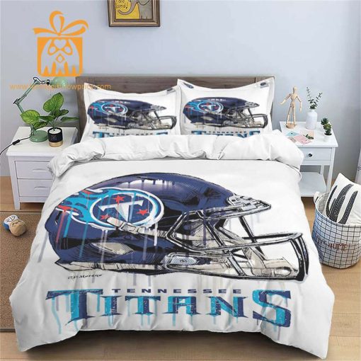 Comfortable Tennessee Titans Football Bedding Set – Soft NFL Bedding Sets for Football Fans