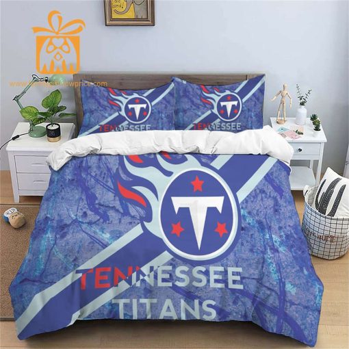 Comfortable Tennessee Titans Football Bedding Set – Soft NFL Bedding Sets for Football Fans