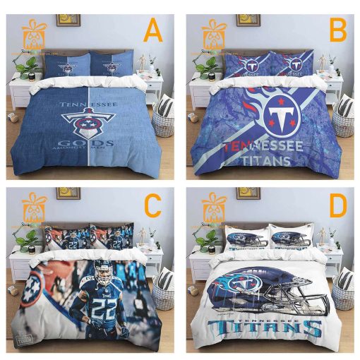 Comfortable Tennessee Titans Football Bedding Set – Soft NFL Bedding Sets for Football Fans