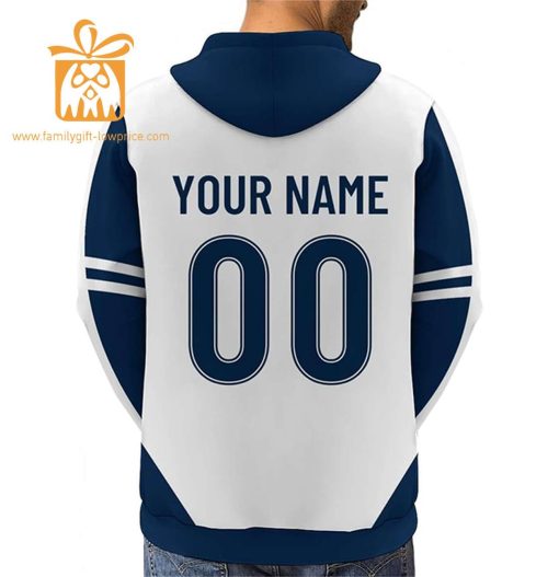 Custom Dallas Cowboys Football Jersey – Personalized 3D Name & Number Hoodies for Fans, Gift for Men Women