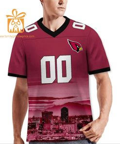 Custom Arizona Cardinals Shirt – Personalize Your Cityscape Football Jersey – Perfect Gift for Fans 3