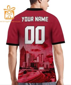 Custom Atlanta Falcons Shirt – Personalize Your Cityscape Football Jersey – Perfect Gift for Fans 3
