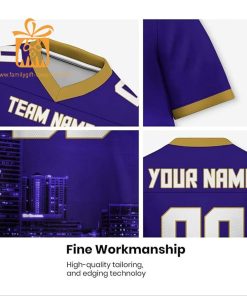 Custom Baltimore Ravens Shirt – Personalize Your Cityscape Football Jersey – Perfect Gift for Fans 2