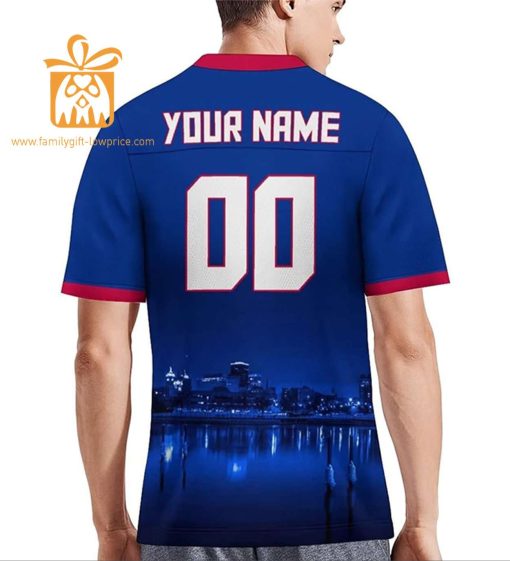 Custom Buffalo Bills Shirt – Personalize Your Cityscape Football Jersey – Perfect Gift for Fans