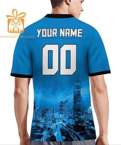Custom Carolina Panthers Shirts – Personalize Your Cityscape Football Jersey – Perfect Gift for Fans 3