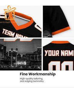 Custom Cincinnati Bengals T Shirt – Personalize Your Cityscape Football Jersey – Perfect Gift for Fans 1