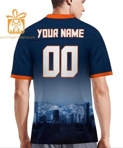 Custom Denver Broncos Shirt – Personalize Your Cityscape Football Jersey – Perfect Gift for Fans 4