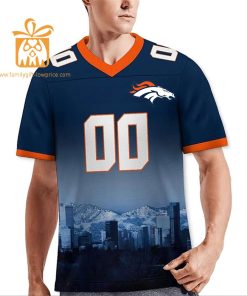 Custom Denver Broncos Shirt – Personalize Your Cityscape Football Jersey – Perfect Gift for Fans 2