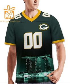 Custom Green Bay Packers Shirts – Personalize Your Cityscape Football Jersey – Perfect Gift for Fans 3
