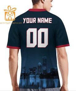 Custom Houston Texans Shirt – Personalize Your Cityscape Football Jersey – Perfect Gift for Fans 4