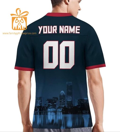 Custom Houston Texans Shirt – Personalize Your Cityscape Football Jersey – Perfect Gift for Fans