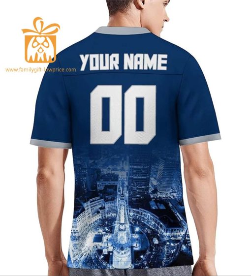 Custom Indianapolis Colts Shirt – Personalize Your Cityscape Football Jersey – Perfect Gift for Fans