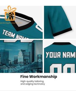 Custom Jacksonville Jaguars Shirt – Personalize Your Cityscape Football Jersey – Perfect Gift for Fans 1