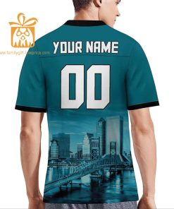 Custom Jacksonville Jaguars Shirt – Personalize Your Cityscape Football Jersey – Perfect Gift for Fans 4