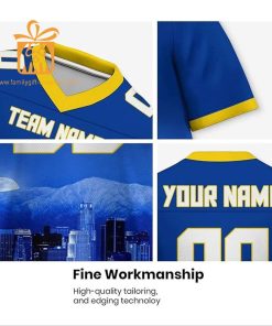 Custom Los Angeles Rams Shirt – Personalize Your Cityscape Football Jersey – Perfect Gift for Fans 2