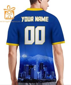 Custom Los Angeles Rams Shirt – Personalize Your Cityscape Football Jersey – Perfect Gift for Fans 4