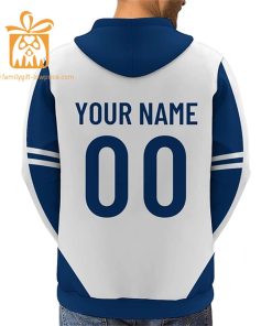 Custom Indianapolis Colts Football Jersey Personalized 3D Name Number Hoodies for Fans Gift for Men Women