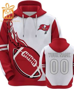 Custom Tampa Bay Buccaneers Football Jersey Personalized 3D Name Number Hoodies for Fans Gift for Men Women 1