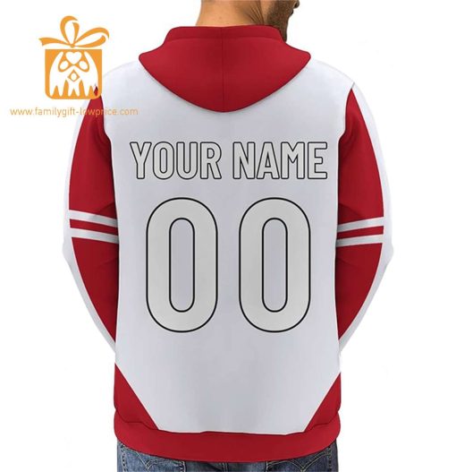 Custom Tampa Bay Buccaneers Football Jersey – Personalized 3D Name & Number Hoodies for Fans, Gift for Men Women