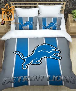 Detroit Lions Bedding Custom Cute Bed Sets with Name & Number, Detroit Lions Gifts 3