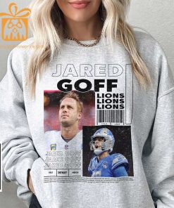 Jared Goff Vintage 90s Inspired Tee Unisex Detroit Lions Football Fan Shirt or Exclusive Bootleg Merchandise 2