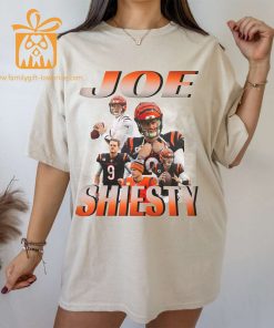 Joe Burrow Joe Shiesty T Shirt 90s Retro NFL Style Cincinnati Bengals Vintage Apparel 1