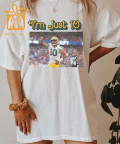 Jordan Love Im Just 10 T Shirt Funny NFL Parody Green Bay Packers Fan Gear Football Ken Style 1
