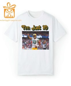Jordan Love Im Just 10 T Shirt Funny NFL Parody Green Bay Packers Fan Gear Football Ken Style 4