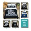 Raiders Bed Set, Custom Cute Bed Sets with Name & Number, Raiders Gifts