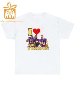Minnesota Vikings Love T Shirt 90s Vintage NFL Justin Jefferson Kirk Cousins Merch J Jetta Fan Gear