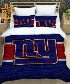 New York Giants Bedding NFL Set, Custom Cute Bed Sets with Name & Number, Gifts for Giants Fans 2