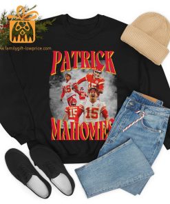 Retro 90s Style Kansas City Sweatshirt Featuring 15 Patrick Mahomes Chiefs Fan Apparel Super Bowl LXII Tribute 1