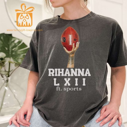 Rihanna Super Bowl 62 T-Shirt | Halftime Show Inspired Design | Ultimate Sports Fan Gear