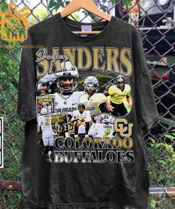 Shedeur Sanders Retro T Shirt 90s Vintage NFL Shirts Oversized American Football T Shirt