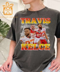 Travis Kelce Kansas City Chiefs Retro Shirt 90s Vintage NFL Gear Super Bowl Champion Merchandise 3