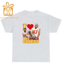 Travis Kelce Love Funny Kansas City Chiefs T Shirt Retro 90s NFL Jersey Gear 2