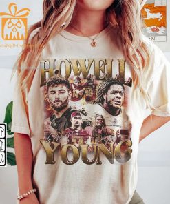 Vintage 90s Inspired Sam Howell Chase Young Shirt Commanders Football Collectible Perfect for Fathers Day Christmas 4