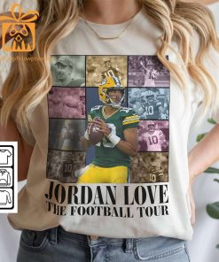 Vintage Jordan Love T Shirt Retro 90s Green Bay Packers Bootleg Design Must Have Football Tour Fan Gear 2
