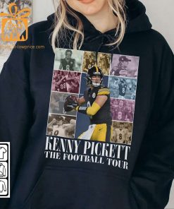 Vintage Kenny Pickett T Shirt Retro 90s Pittsburgh Steelers Bootleg Design Must Have Football Tour Fan Gear 3