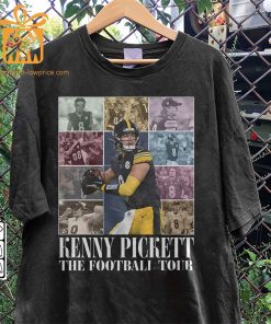 Vintage Kenny Pickett T Shirt Retro 90s Pittsburgh Steelers Bootleg Design Must Have Football Tour Fan Gear 4