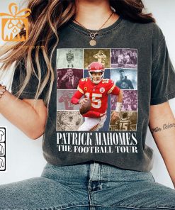 Vintage Patrick Mahomes T Shirt Retro 90s Kansas City Chiefs Bootleg Design Must Have Football Tour Fan Gear 1