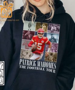 Vintage Patrick Mahomes T Shirt Retro 90s Kansas City Chiefs Bootleg Design Must Have Football Tour Fan Gear 3