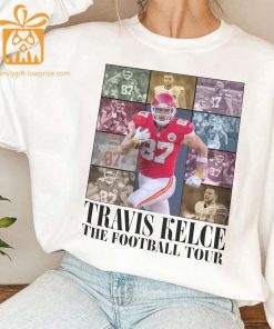 Vintage Travis Kelce T Shirt Retro 90s Kansas City Chiefs Bootleg Design Must Have Football Tour Fan Gear 1